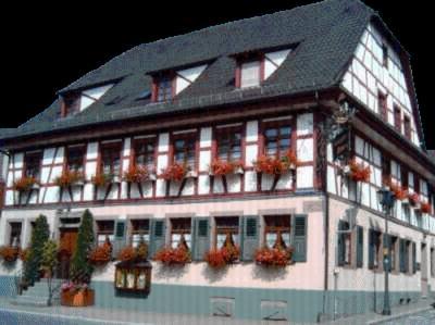 Landhotel Krone Königsbach-Stein Exterior foto